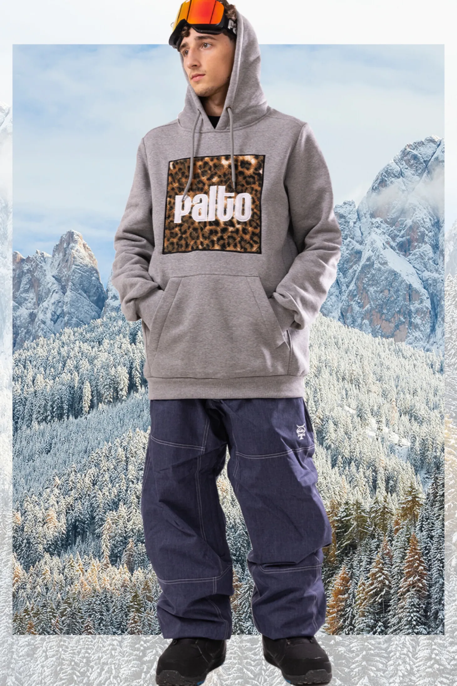 Bluza Snowboardowa Palto Leopard