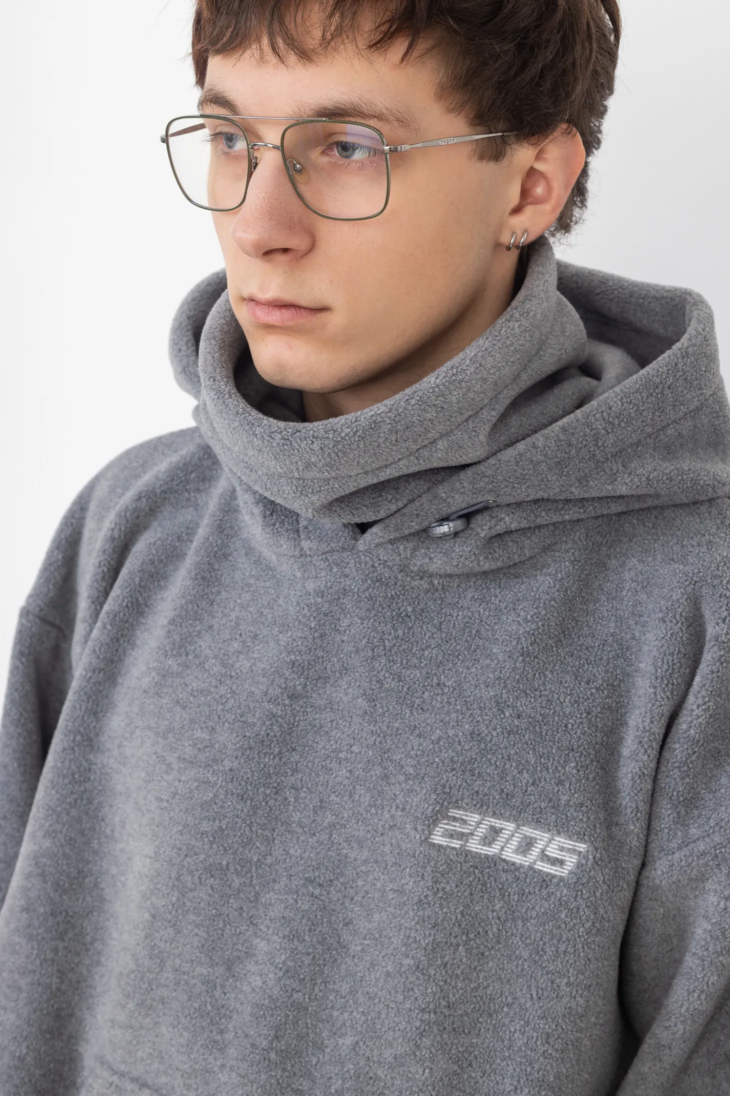 Bluza Z Kapturem 2005 Basic Masked Fleece