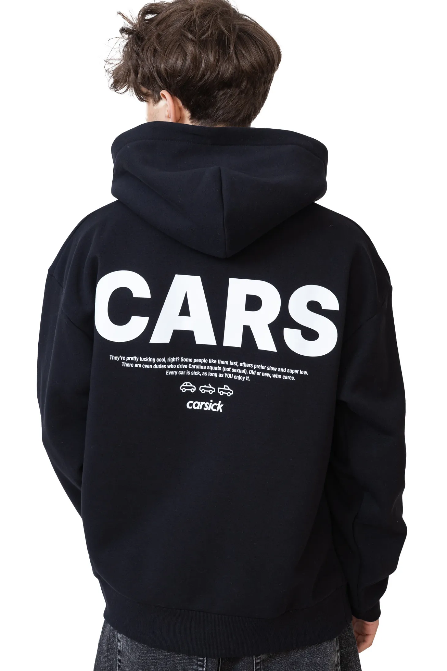 Bluza Z Kapturem Carsick Community
