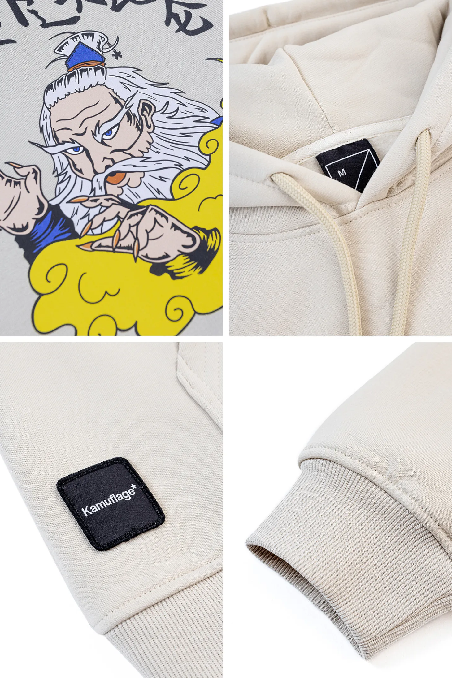 Bluza Z Kapturem Kamuflage Sifu