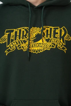 Bluza Z Kapturem Thrasher x Antihero Mag Banner