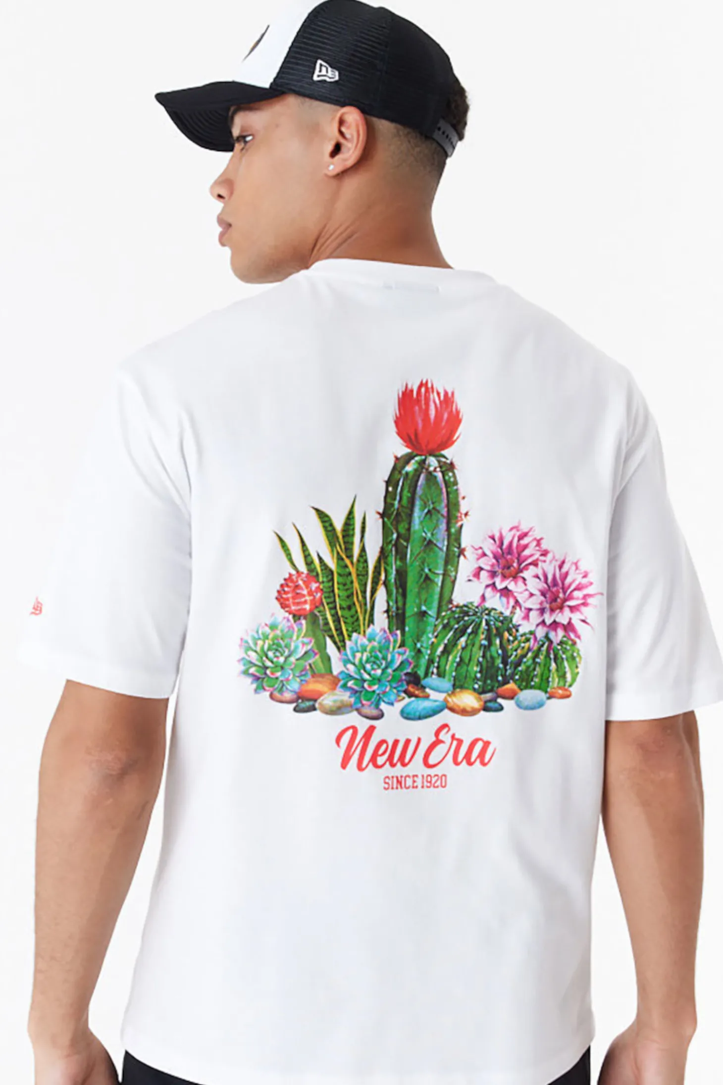 Koszulka New Era Cactus Graphic Oversized