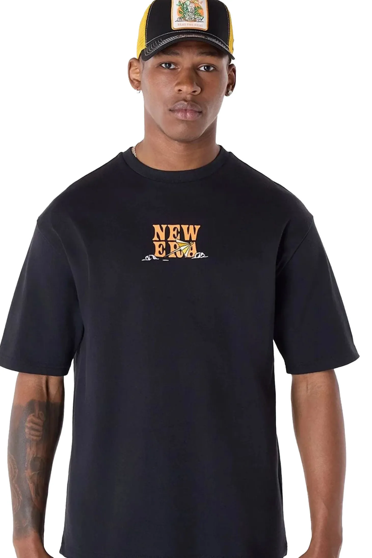 Koszulka New Era Drink Graphic Oversized