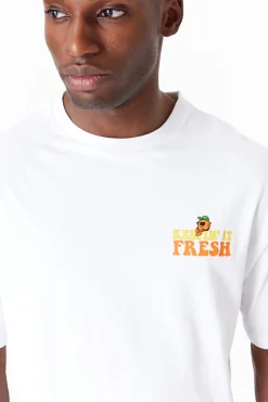 Koszulka New Era Fruit Graphic Oversized