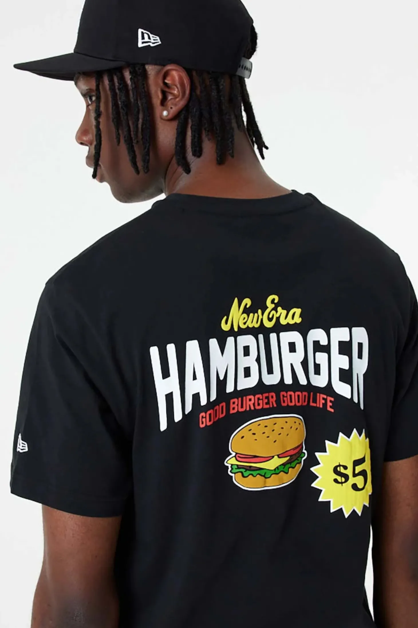 Koszulka New Era Hamburger Graphic