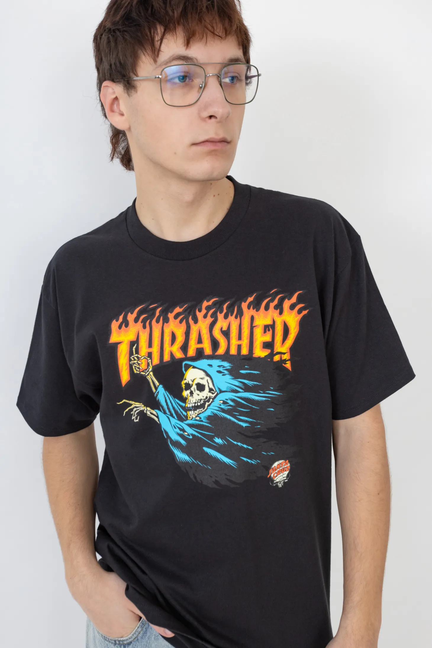 Koszulka Thrasher O'Brien Reaper Santa Cruz