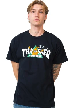 Koszulka Thrasher x Toy Machine Vortex