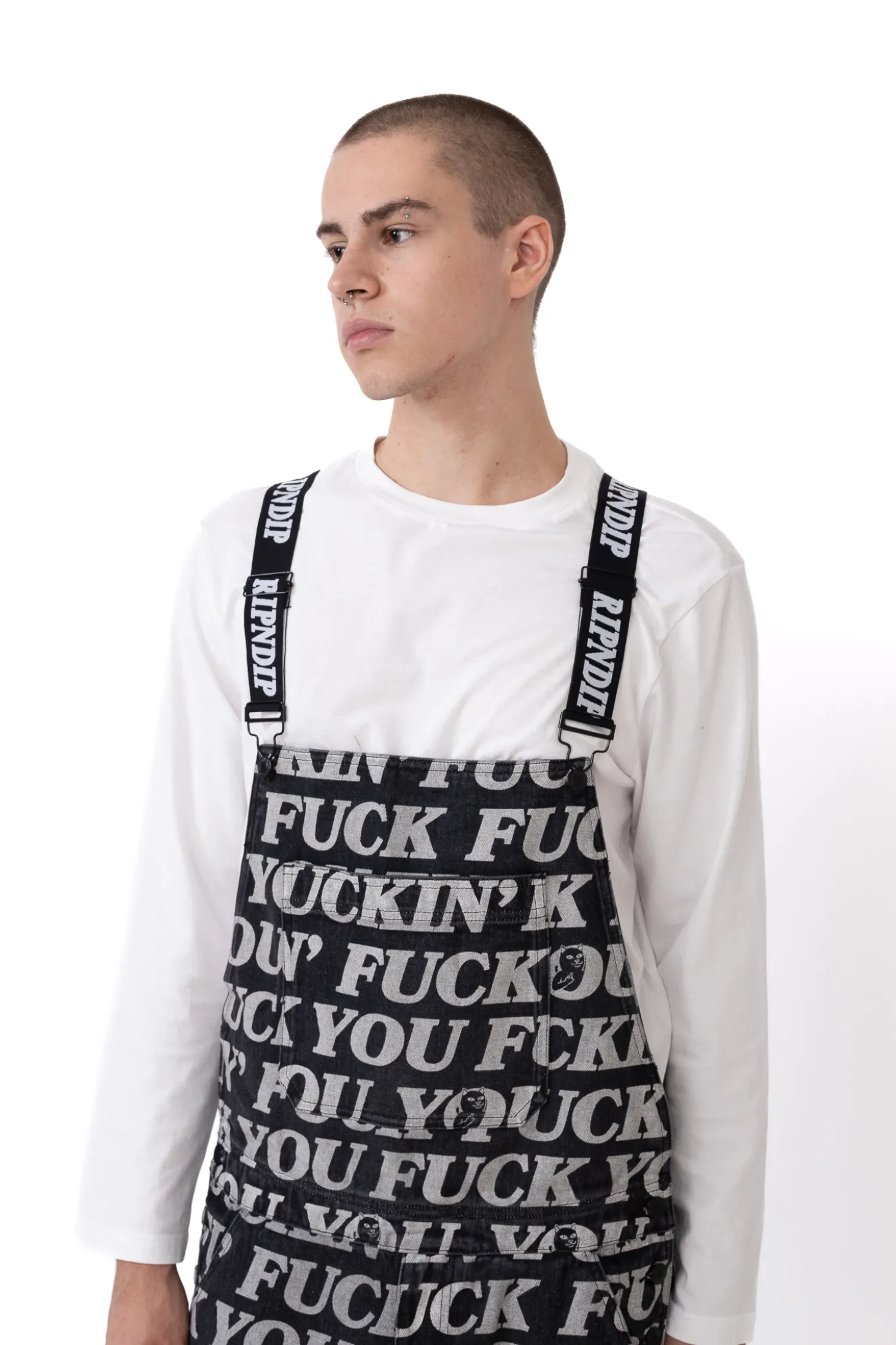 Spodnie Ripndip Fuckin Fuck Denim Overalls